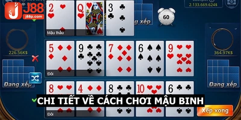 Chi tiết cách chơi Mậu Binh cho thành viên chưa biết